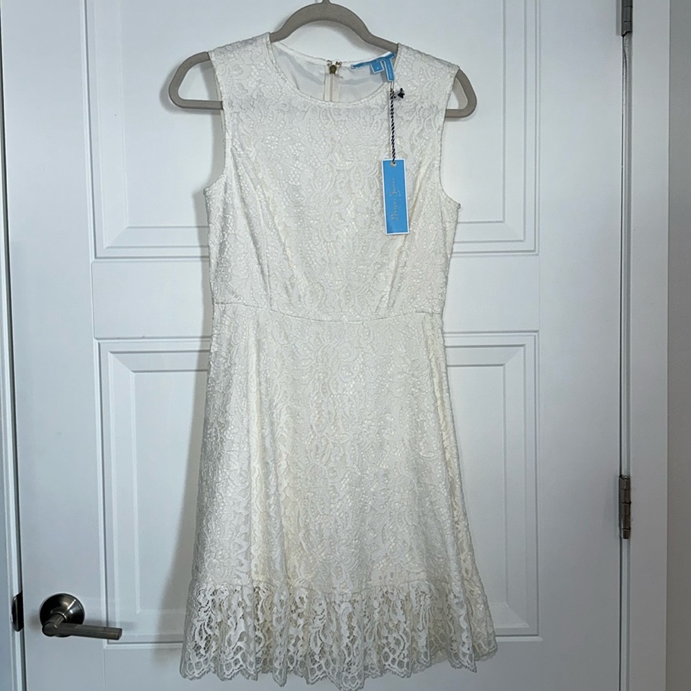 Draper James White Lace Dress NWT